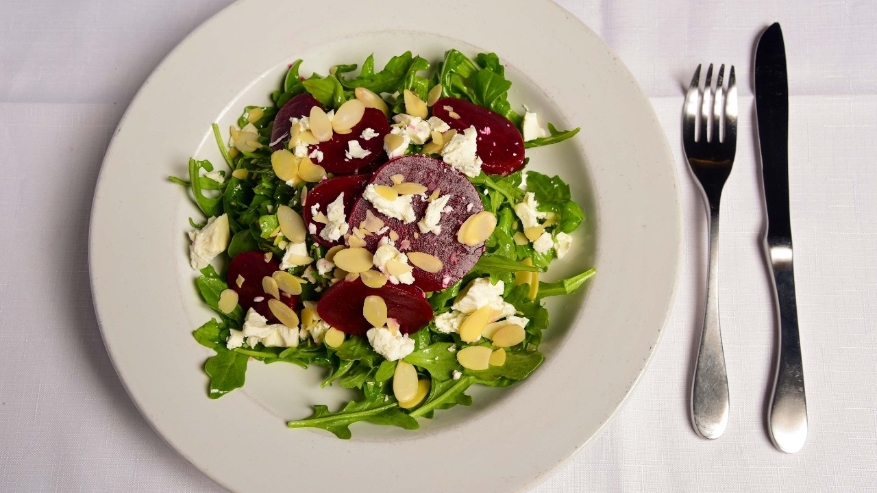 Beets & Goat Cheese Salad