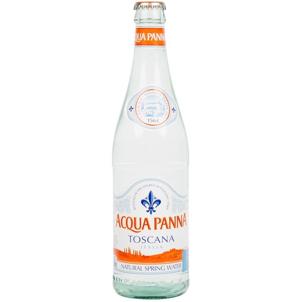 Acqua Panna Natural Spring Water Glass Bottle