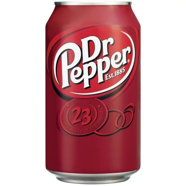 Dr. Pepper Soda Can