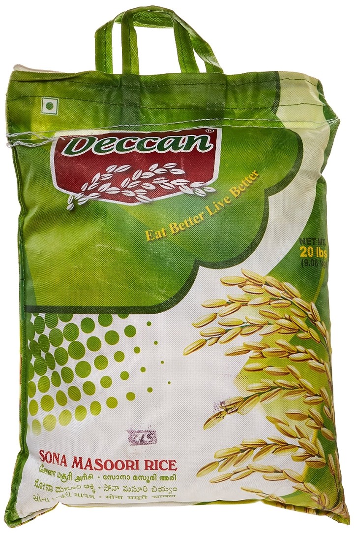Deccan Sonamasuri Rice 20lb