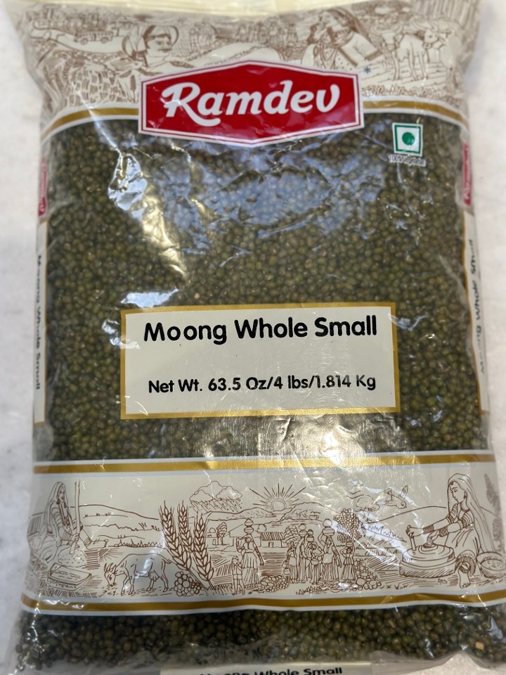 Ramdev Moong Whole Small 4lb