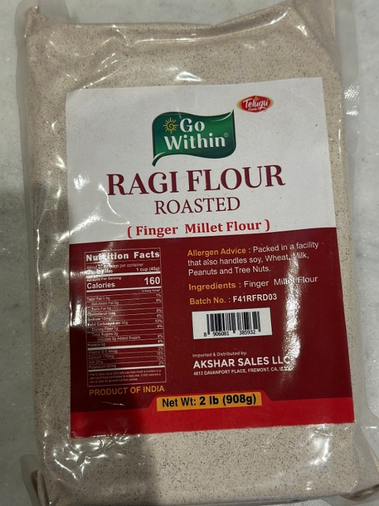 Go Within Ragi Flour Roasted 2lb