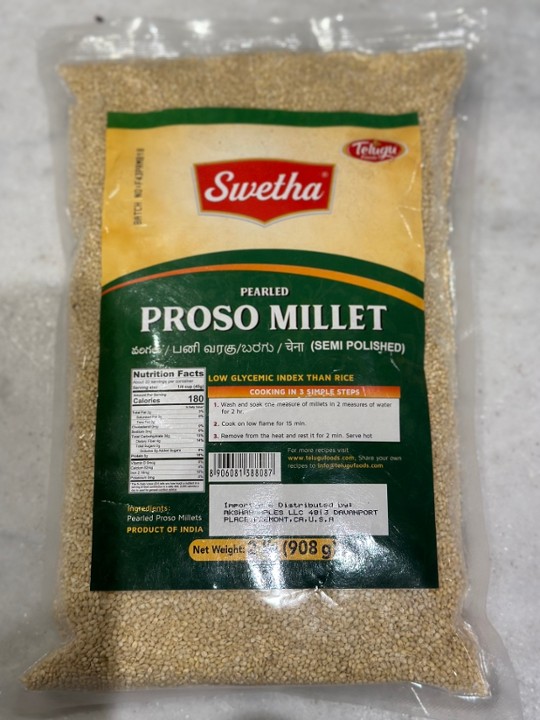 Swetha Proso Millet 2lb