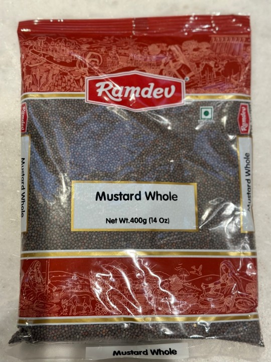 Ramdev Mustard Whole 14oz