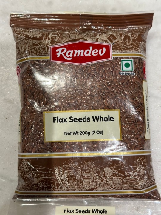 Ramdev Flax Seeds Whole 7oz