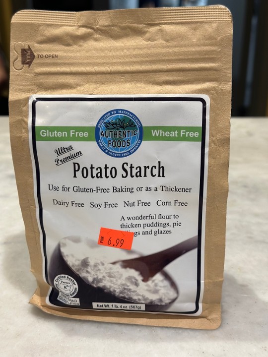 Authentic Food Gluten Free Potato Starch 1lb
