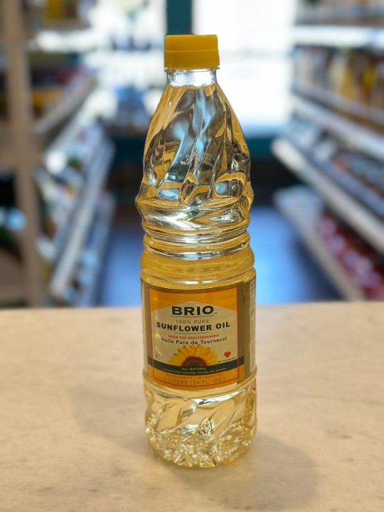 Brio Pure Sunflower Oil 1Ltr