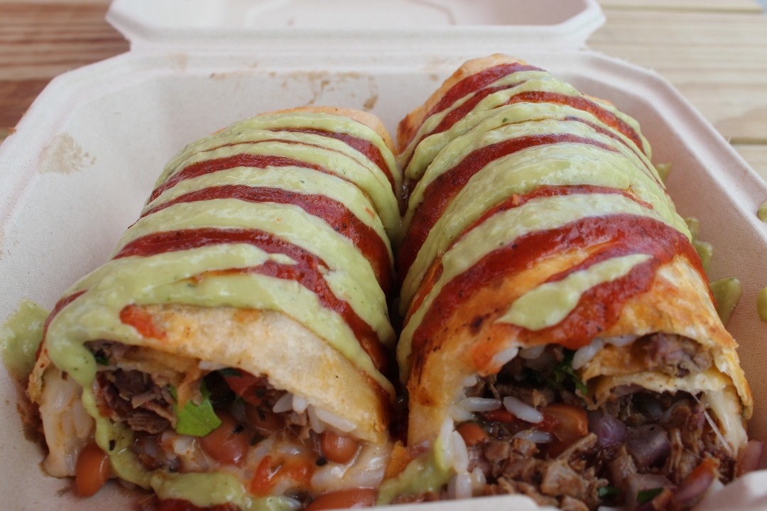 The King - Smoked Brisket Burrito