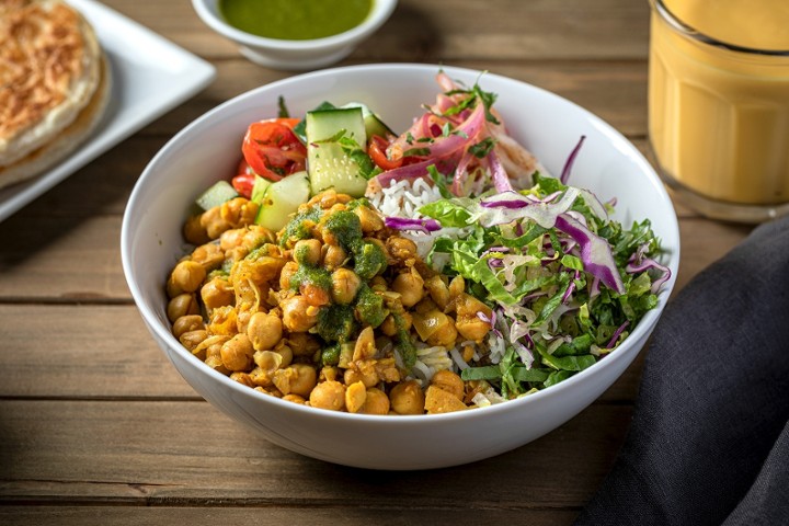 Chickpea Chana + Rice