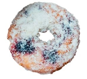 Blueberry Crumble Donut
