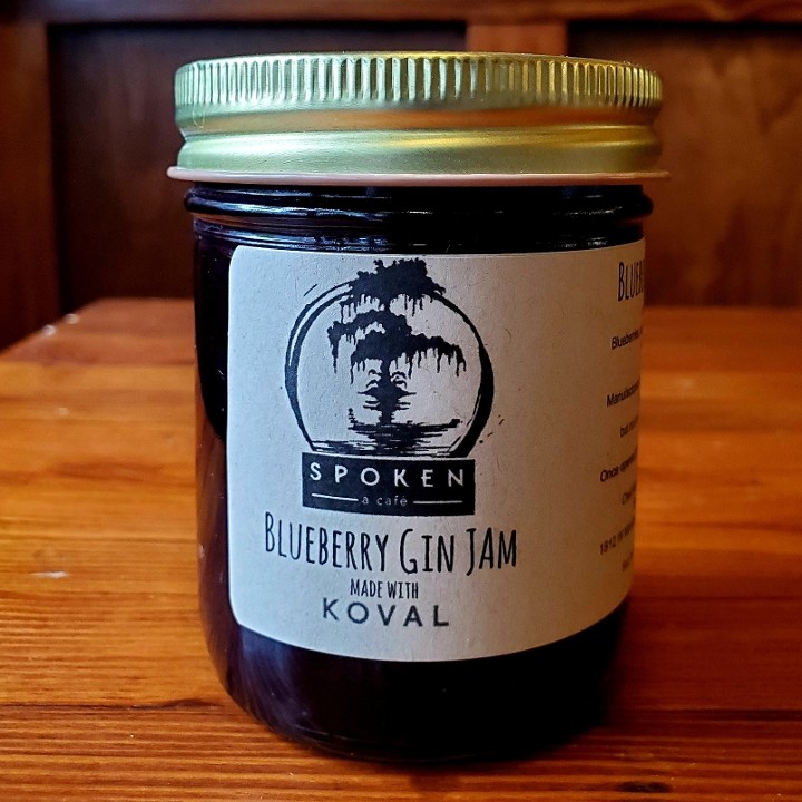 Blueberry Koval Gin Jam JAR