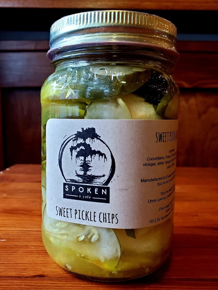 Sweet Pickle Chips JAR