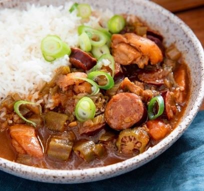 FROZEN QT Chicken & Andouille Sausage Gumbo