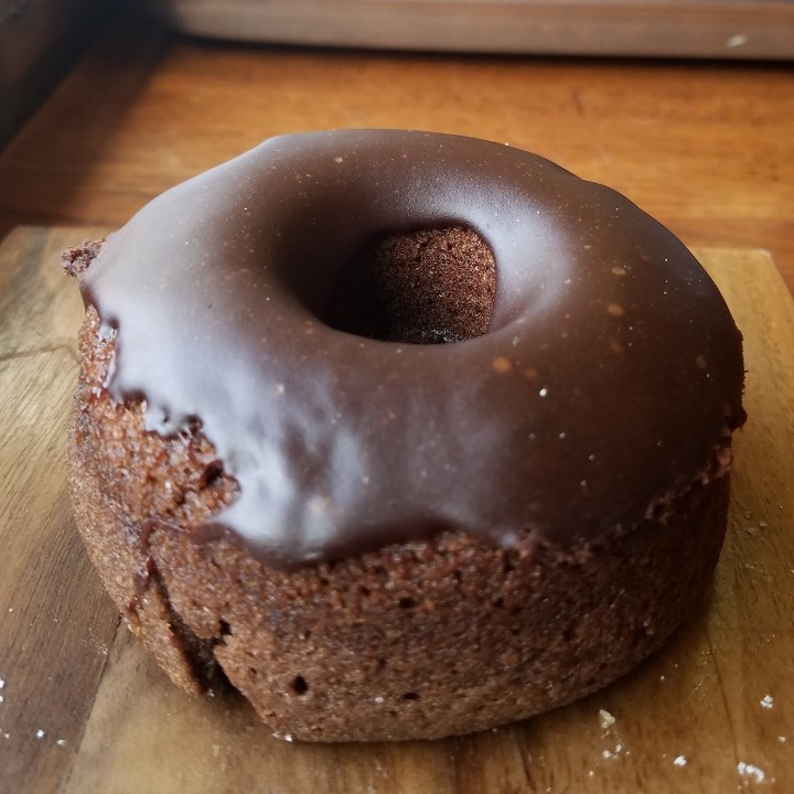 Vegan Double Chocolate Donut