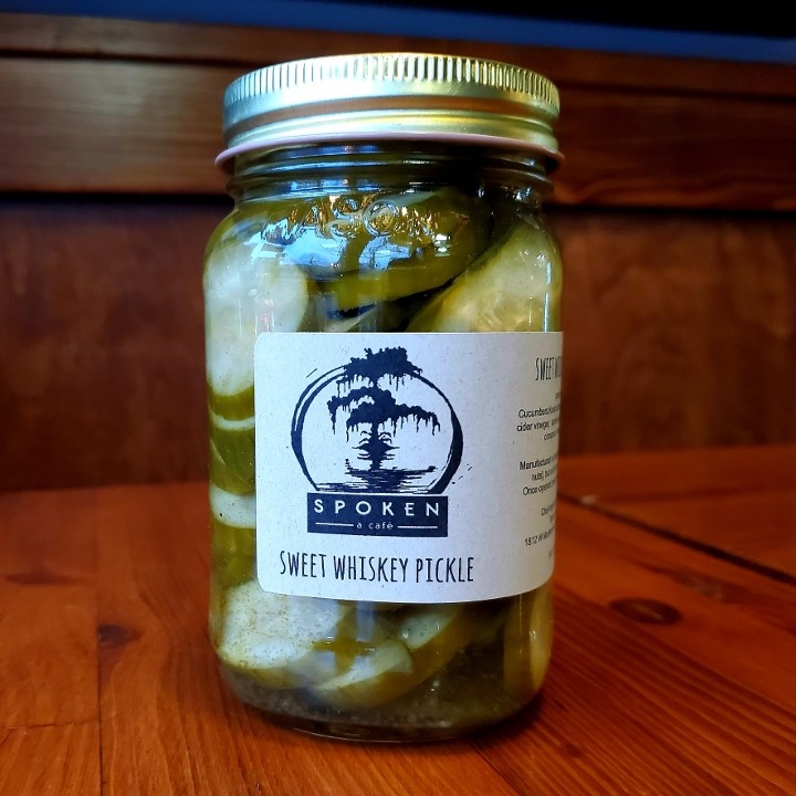 Sweet Whiskey Pickles JAR