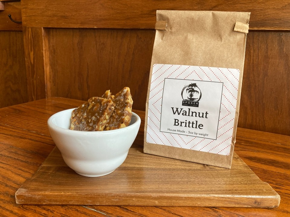 Spoken Walnut Brittle W/ Sea Salt (5oz)