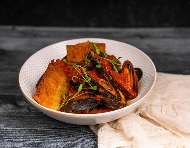 Harissa Mussels