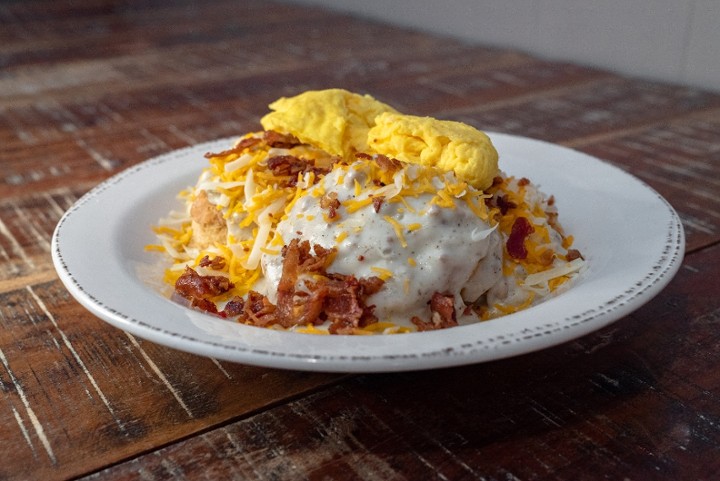 Loaded Biscuits & Gravy