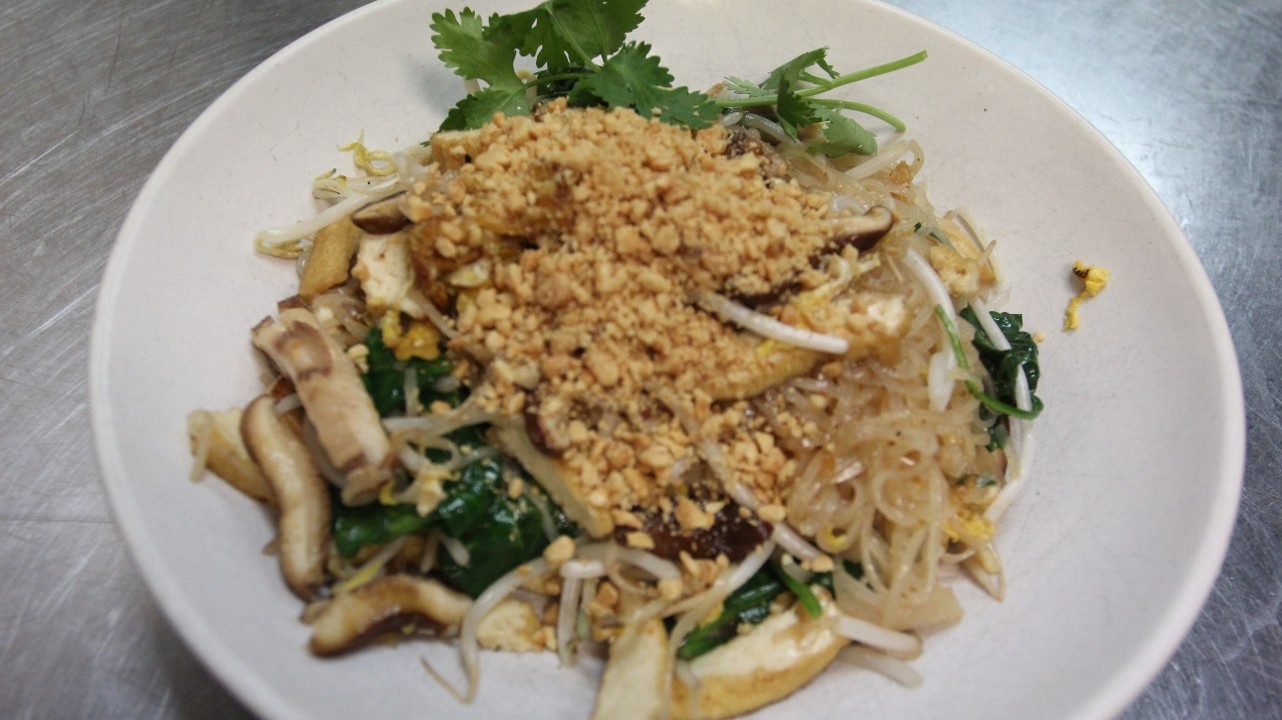 rice noodle stir-fry (tofu)