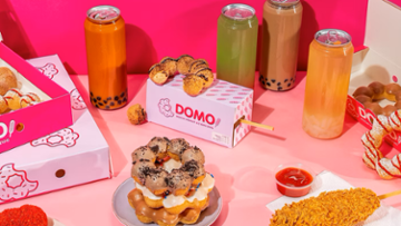DOMO Mochi Donut and Corn Dog