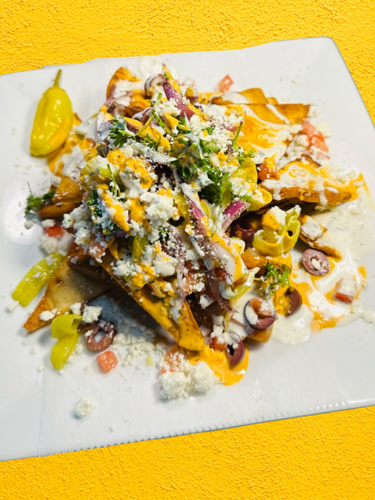 GREEK NACHOS (without meat)