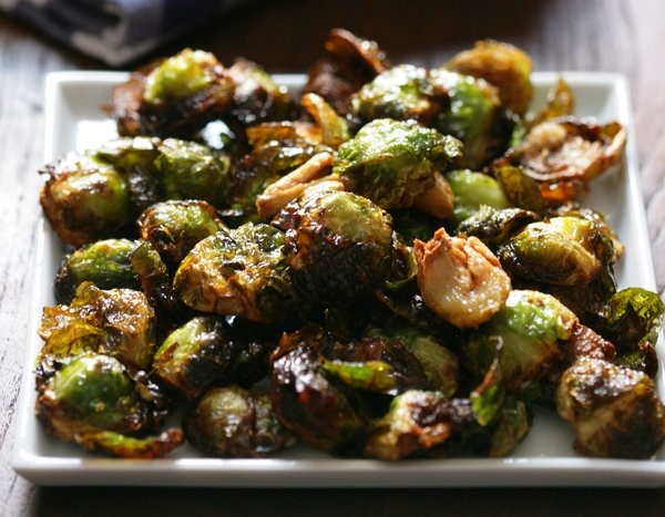 Pan Roasted Brussel Sprouts