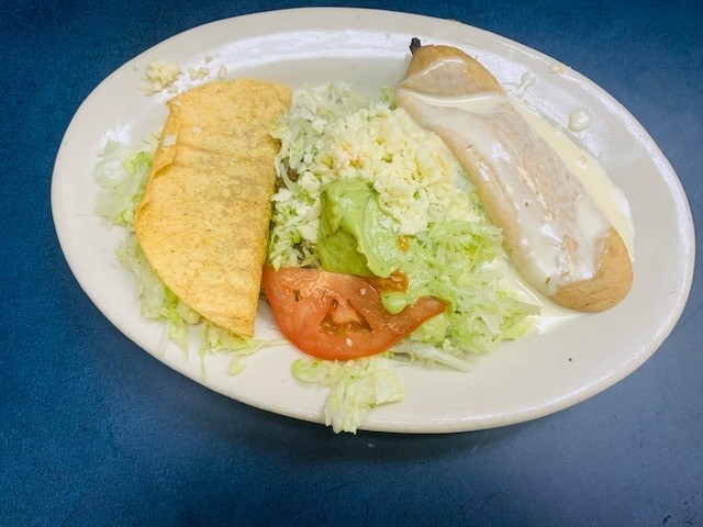 C#15 One Tostaguac, One Chile Relleno, and One Taco