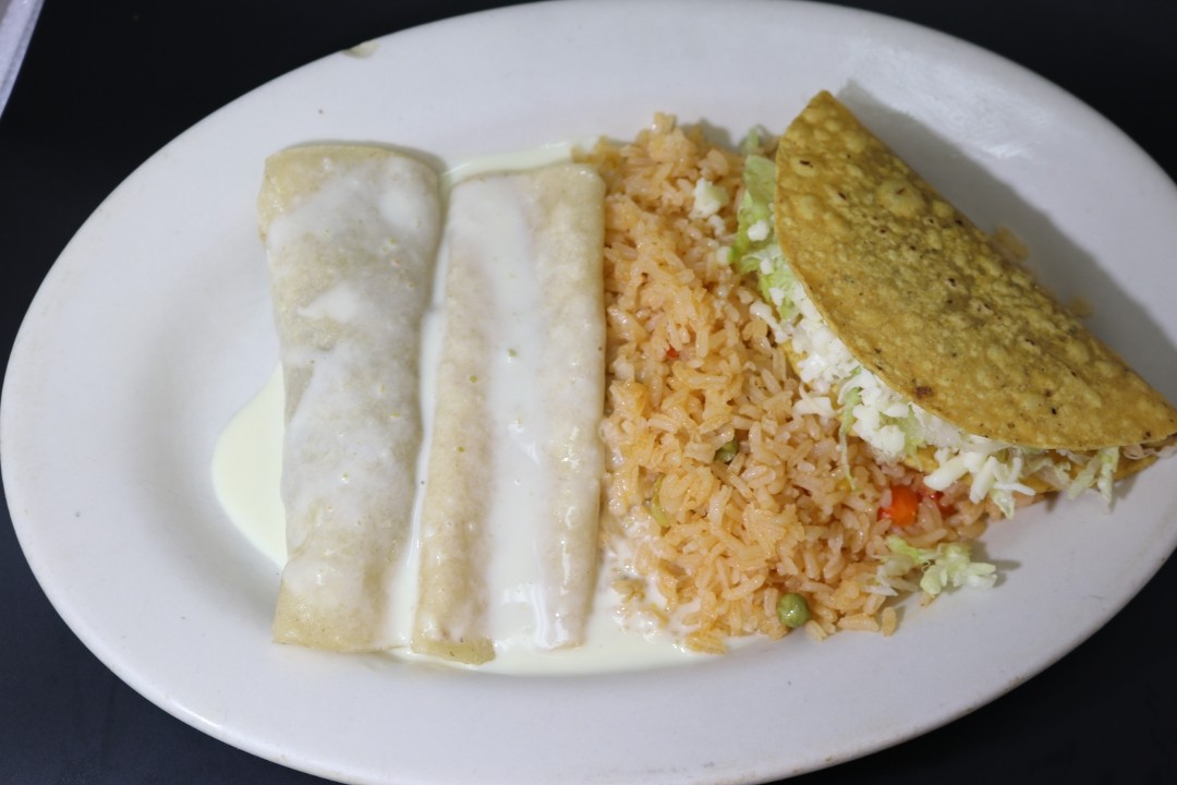C#1 One Taco, Two Enchiladas and Mexican Rice