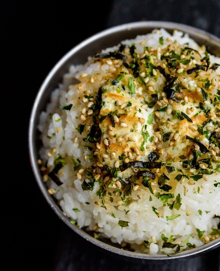 Steamed Rice w/ Furikake Butter