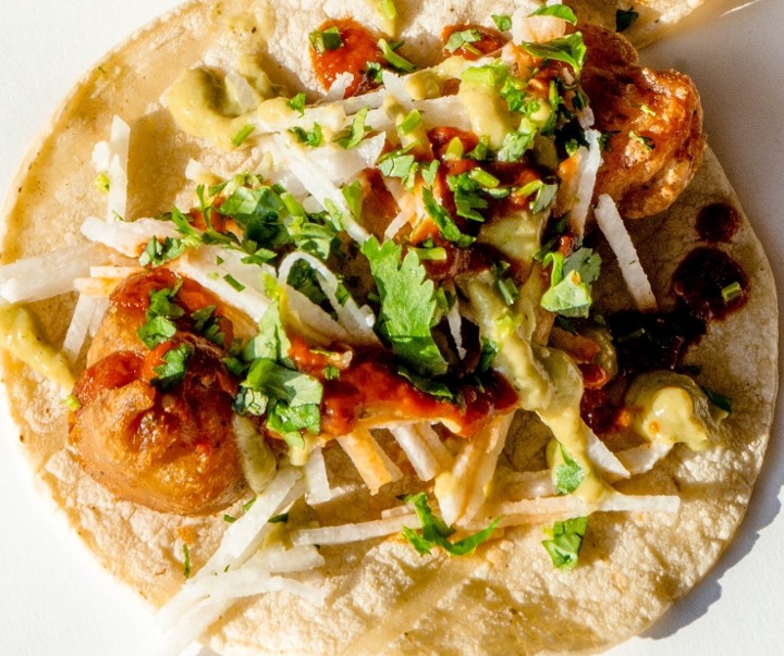 Baja Taco Contains Gluten