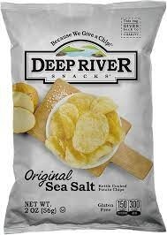 Deep River Chips Sea Salt