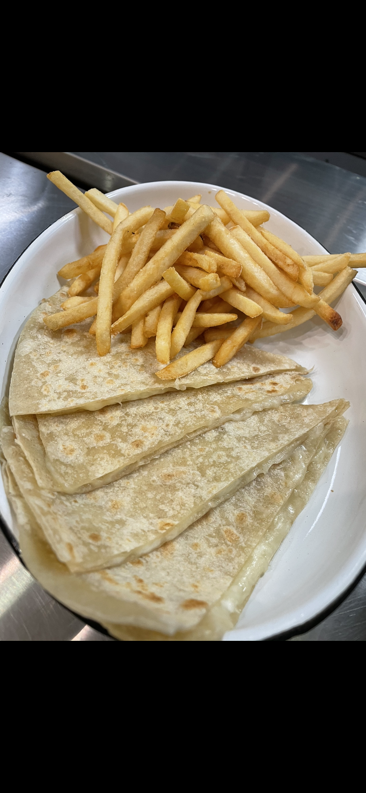 Quesadilla With Fries