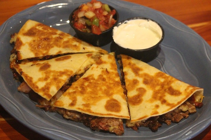 Beef Brisket Quesadilla w/Gouda