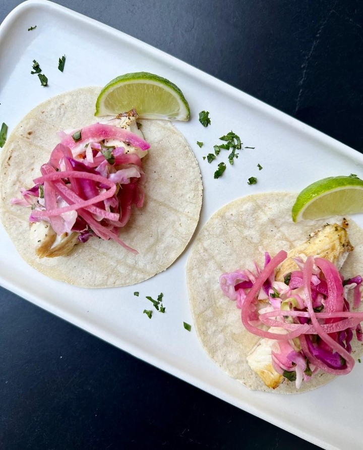 Organic Grilled Fish Tacos (1pc)
