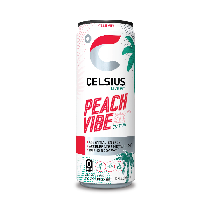 Celsius - Sparkling Peach Vibe