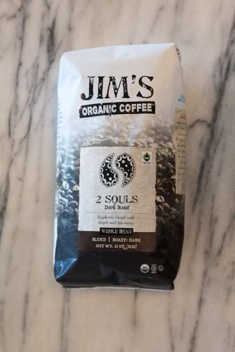 Jim's Organic Coffee - 2 Souls Dark Roast