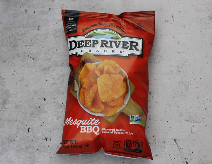 Deep River Mesquite BBQ Potato Chips