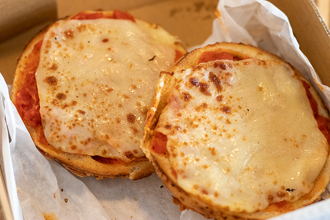 Cheese Pizza Bagel