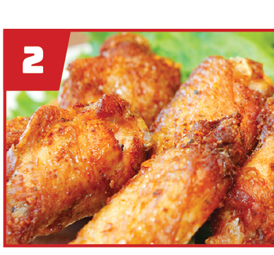 #2 Chicken Wings in Fish Sauce