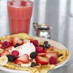 (1) Fresh Fruit Crepe