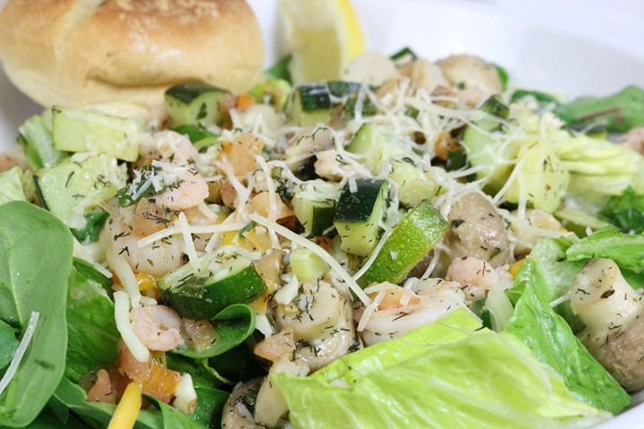 Hot Seafood Salad