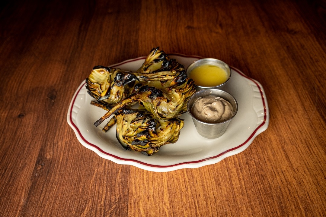 GRILLED ARTICHOKES