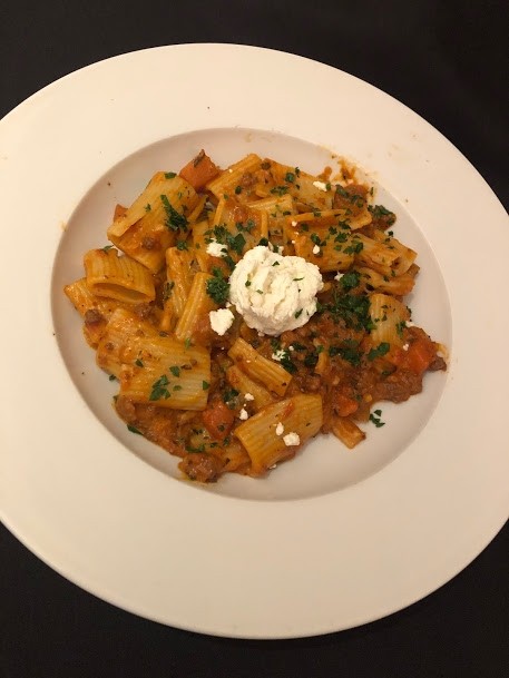 Rigatoni Bolognese