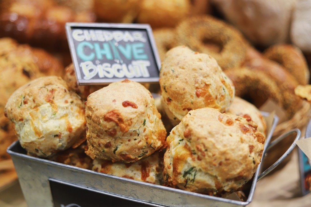 Cheddar and Chive Biscuit