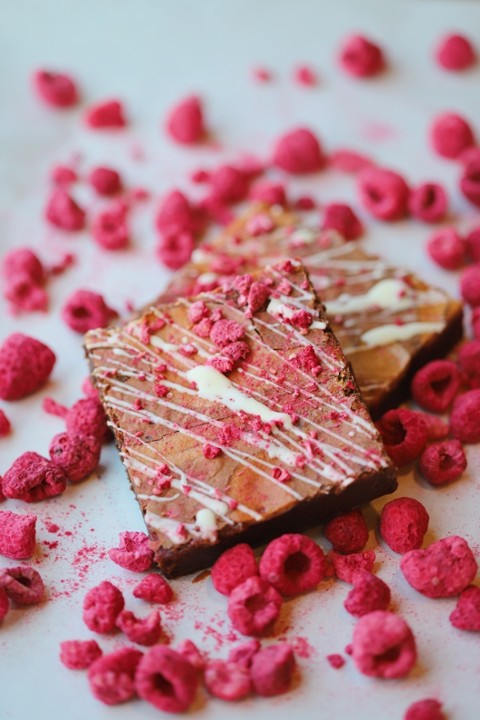 Raspberry Cheesecake Brownie
