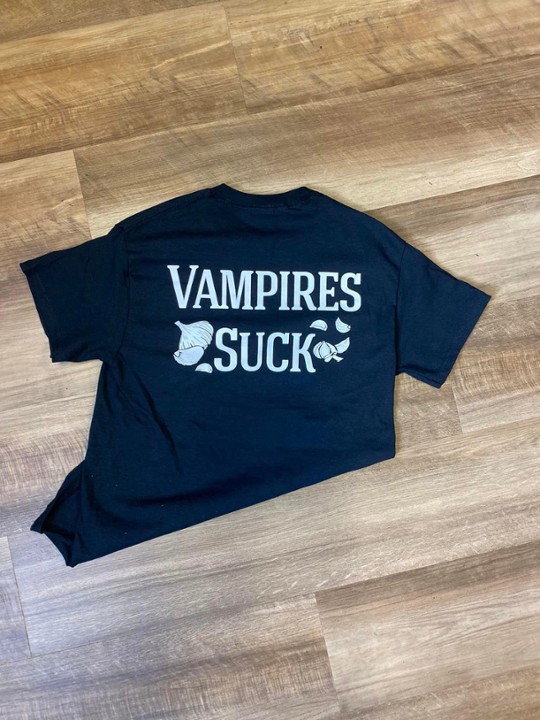 Vampires Suck T-shirt Size Large