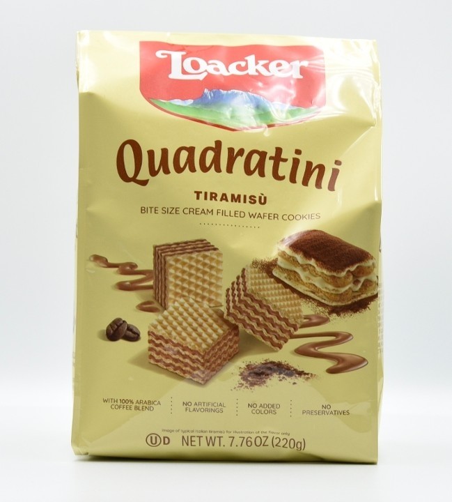 Loacker Tiramisu Quadrantini 8.82 Oz