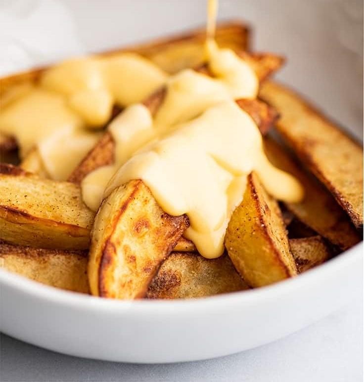 Wedge Fries with Cheese
