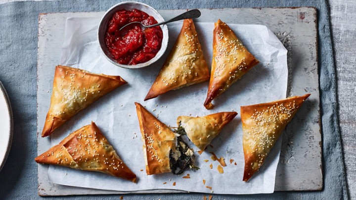 Spinach&Feta Triangles