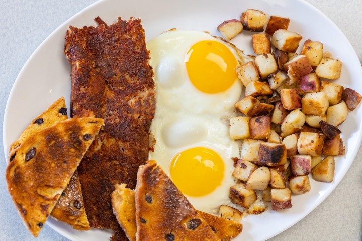 SUE'S HASH & EGGS